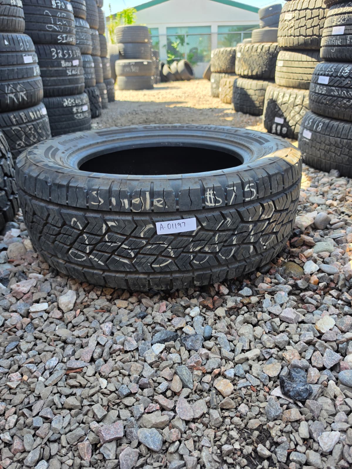 255/60R18 Single (1 Used Tire) Continental CrossContact ATR
