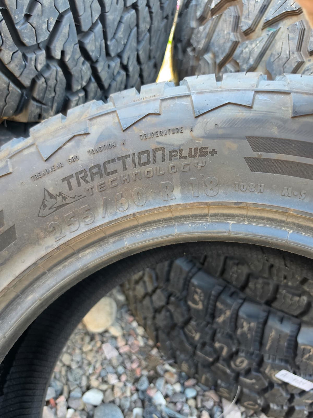 255/60R18 Single (1 Used Tire) Continental CrossContact ATR