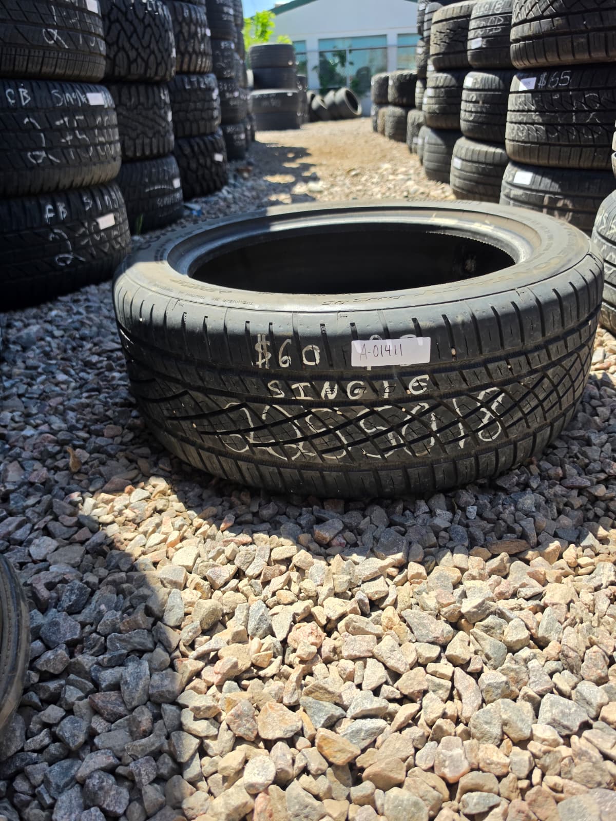 225/50ZR18 Single (1 Used  Tire) Continental ExtremContact