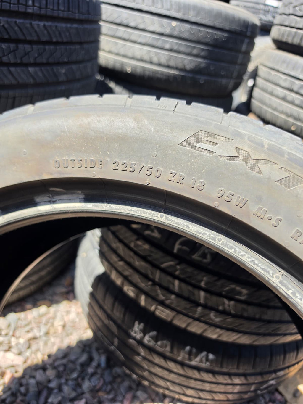 225/50ZR18 Single (1 Used  Tire) Continental ExtremContact