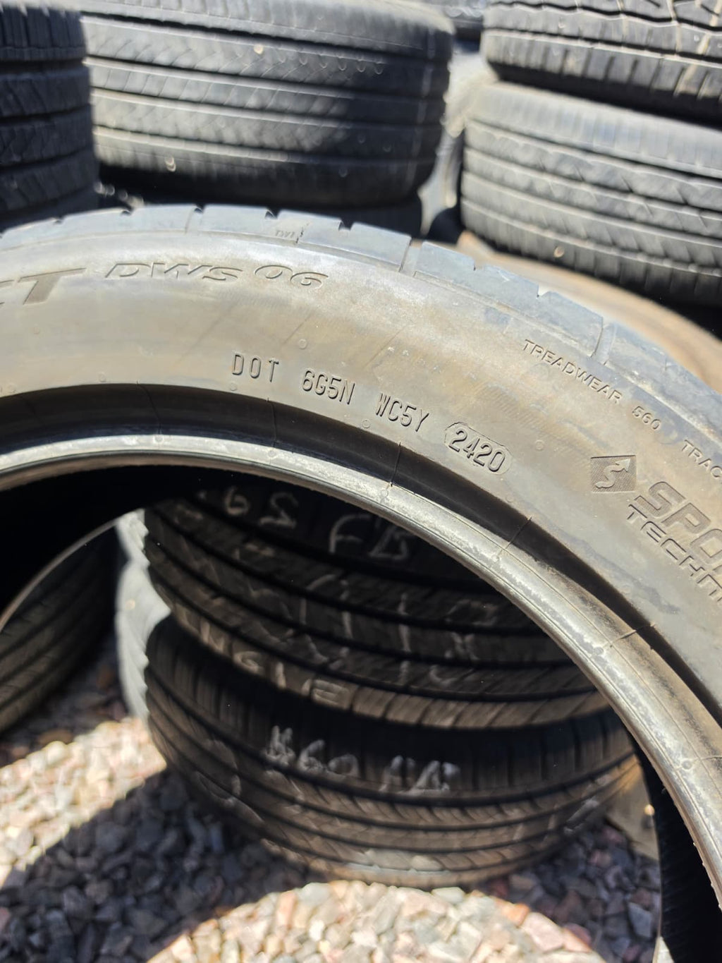 225/50ZR18 Single (1 Used  Tire) Continental ExtremContact