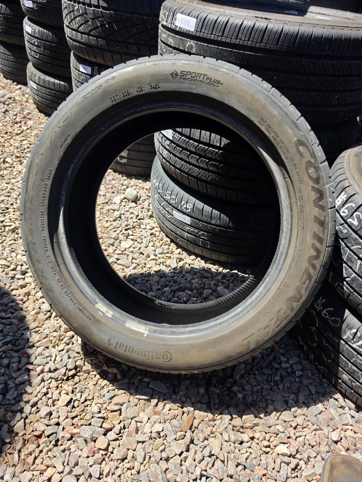 225/50ZR18 Single (1 Used  Tire) Continental ExtremContact