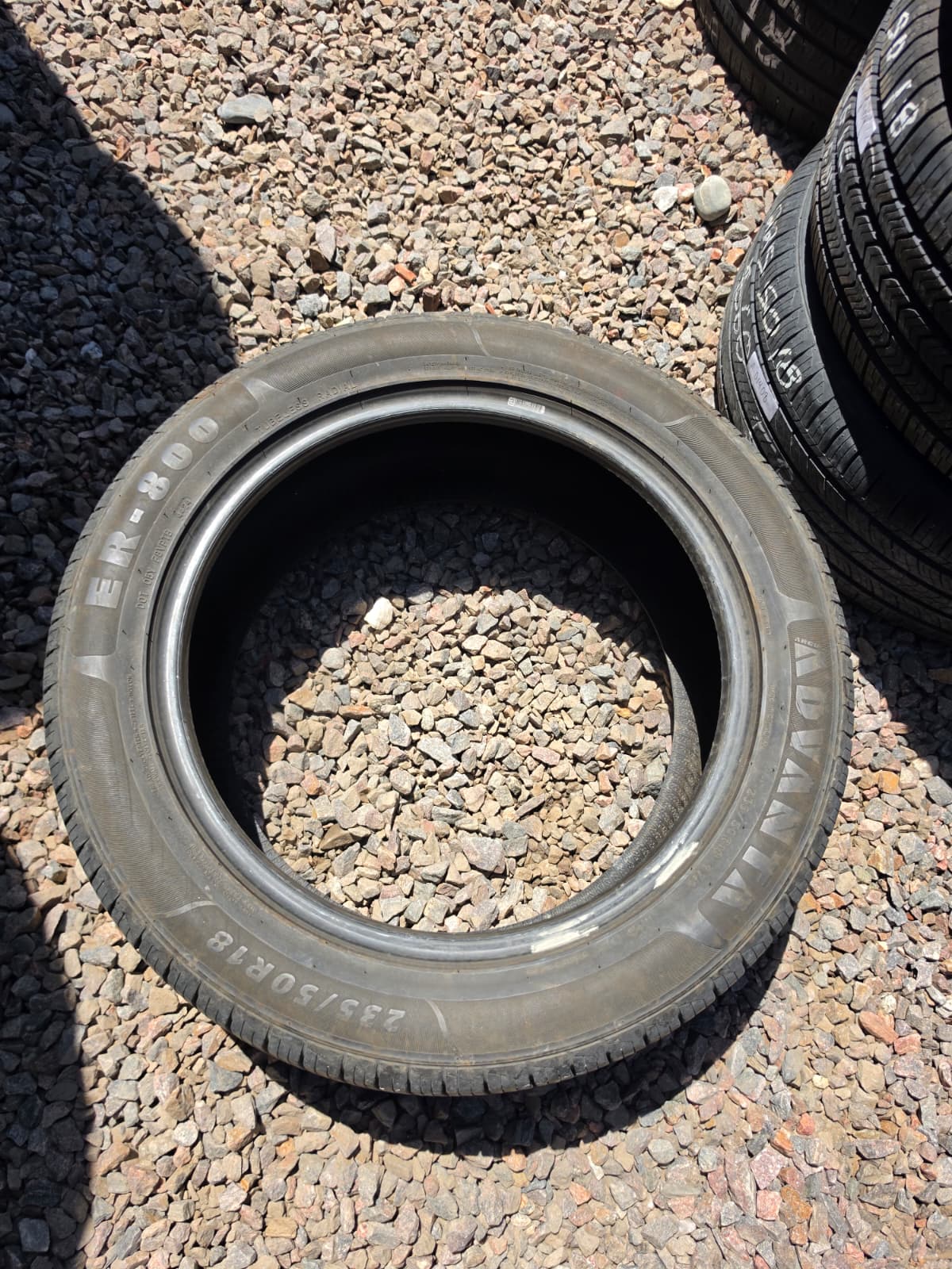 235/50ZR18 Single (1 Used Tire) Advanta ER-800