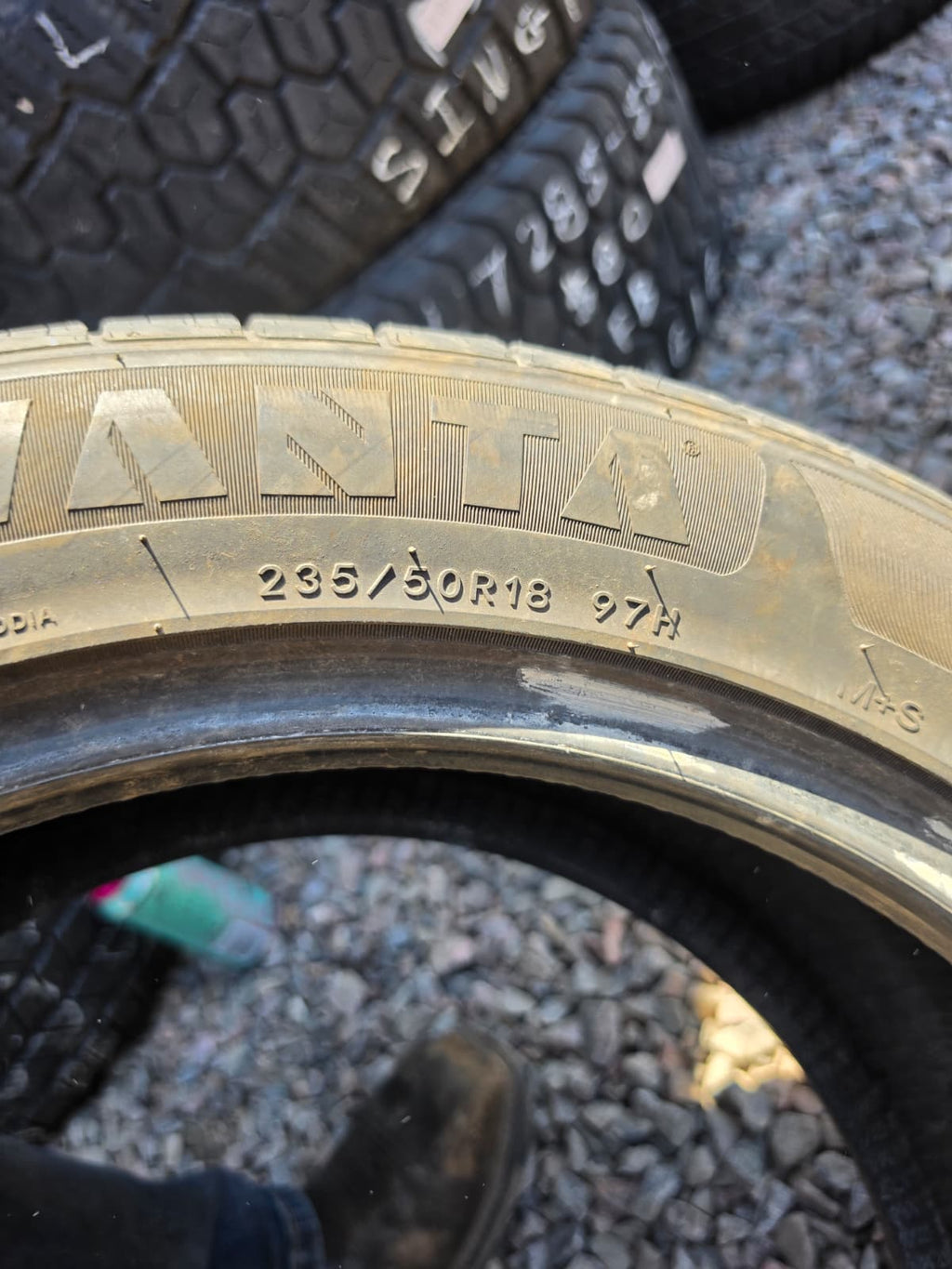 235/50ZR18 Single (1 Used Tire) Advanta ER-800