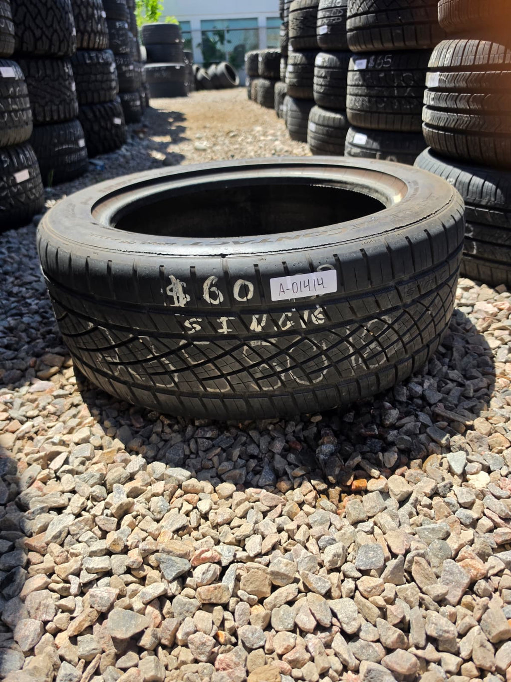 235/50ZR18 Single (1 Used Tire) Continental ExtremContact