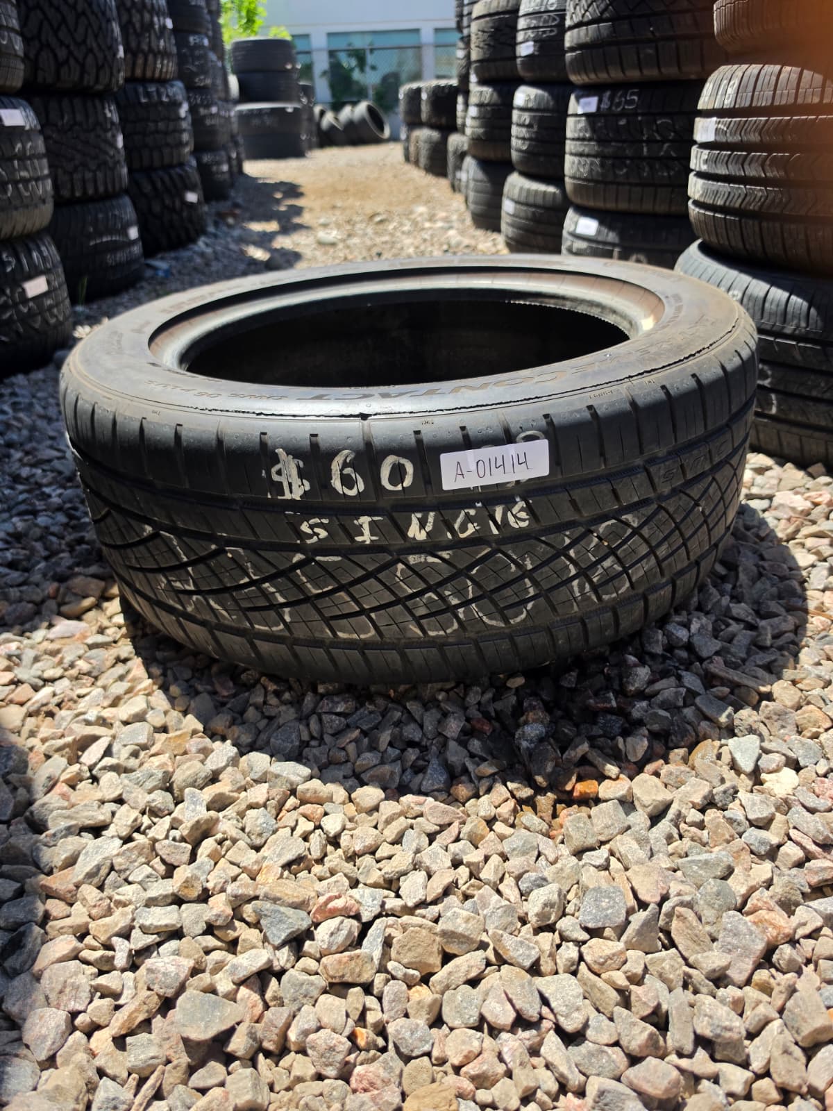 235/50ZR18 Single (1 Used Tire) Continental ExtremContact