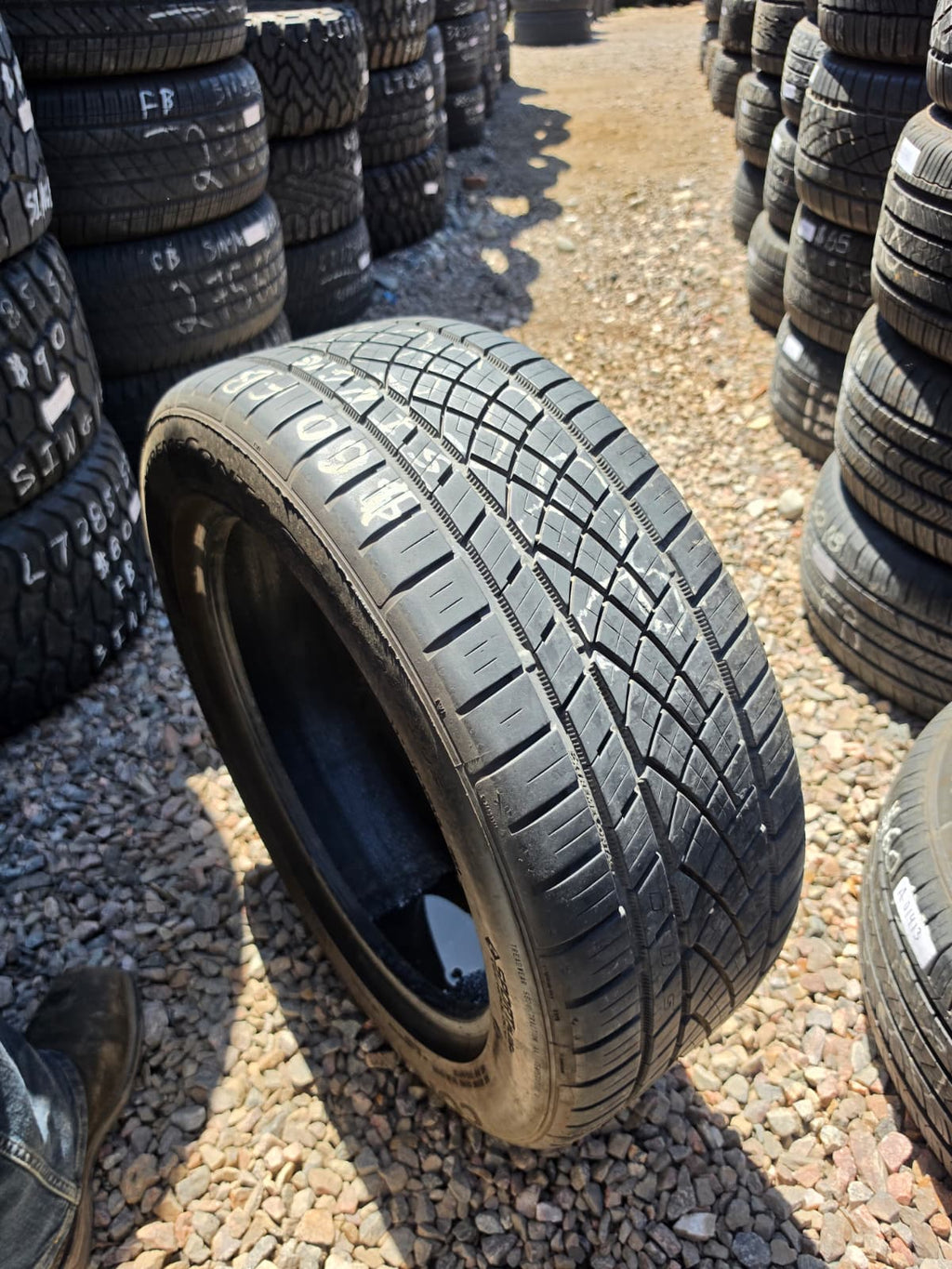 235/50ZR18 Single (1 Used Tire) Continental ExtremContact