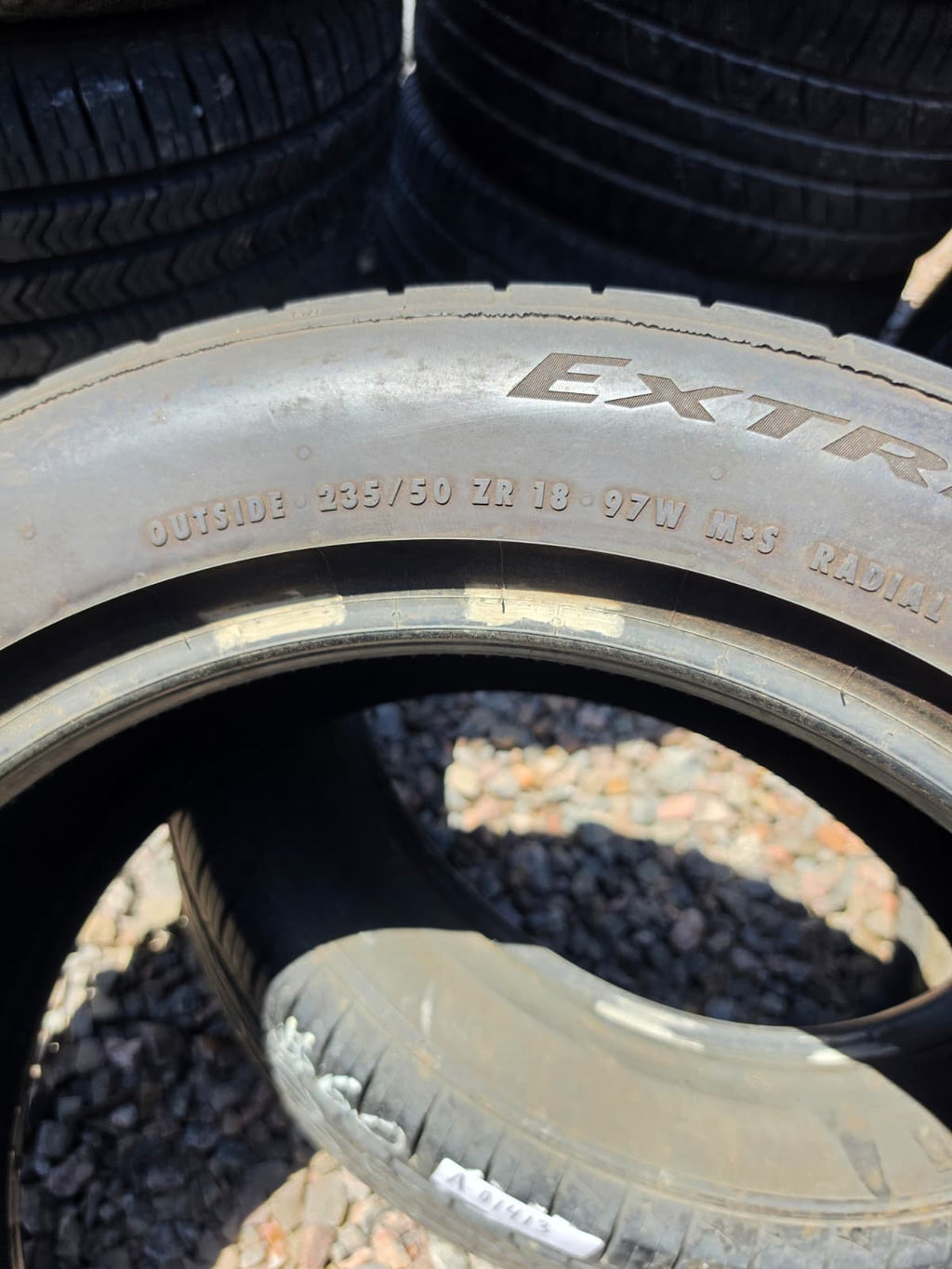 235/50ZR18 Single (1 Used Tire) Continental ExtremContact