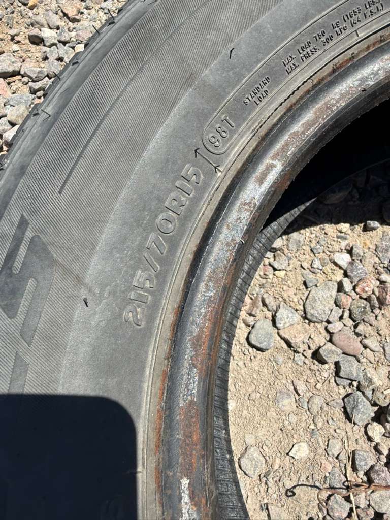 215/70R15 Single (1 Used Tire) Cooper Lifelinger GLS