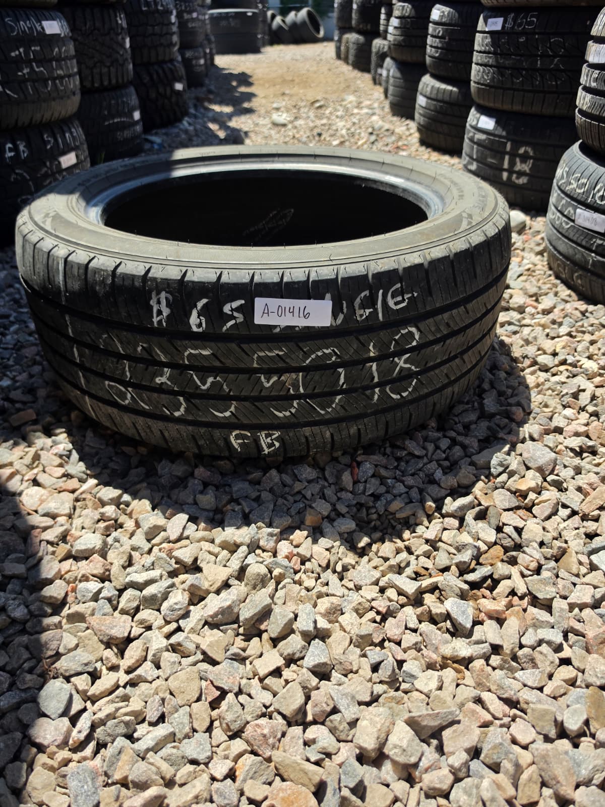 235/50R18 Single (1 Used Tire) Falken Sincera SN250