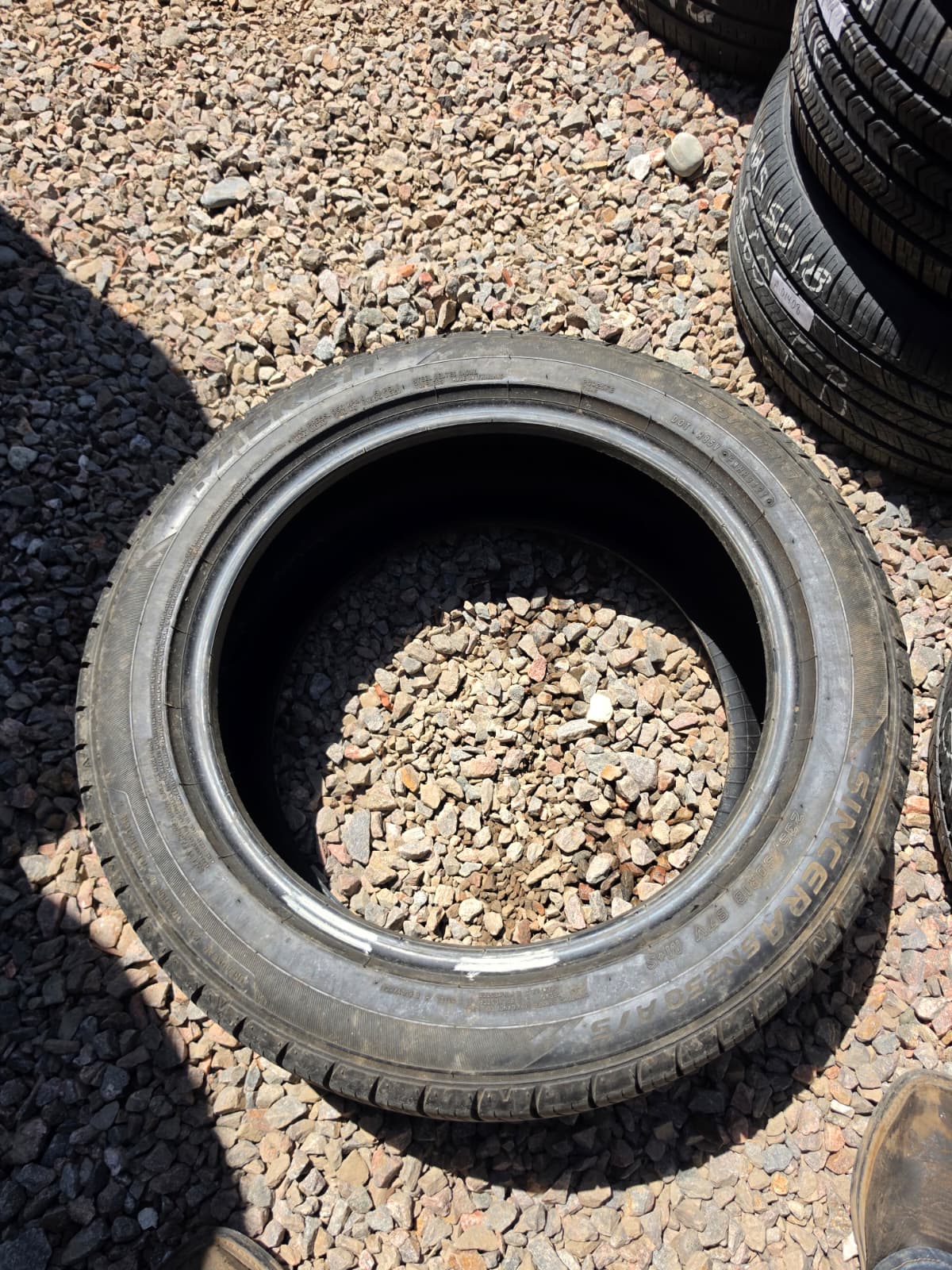 235/50R18 Single (1 Used Tire) Falken Sincera SN250