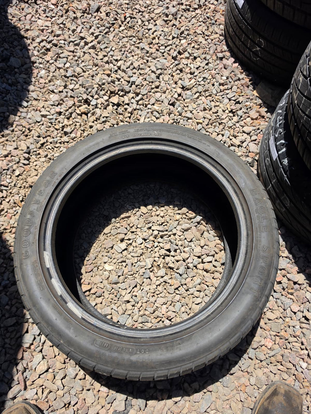 235/45R18 Single (1 Used Tire) Goodyear Eagle Sport