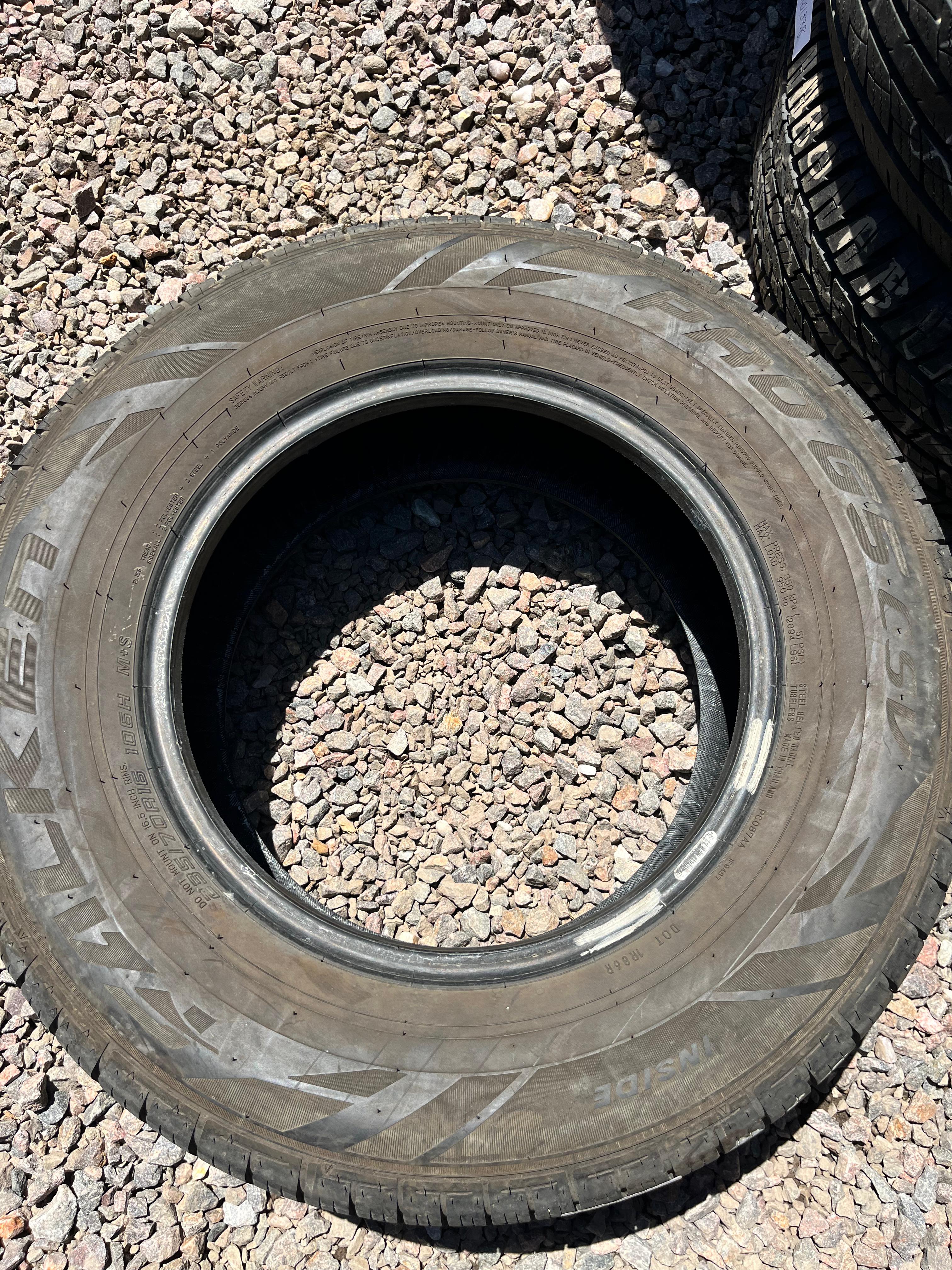 235/70R16 Single (1 Used Tire) Falken PRO G5 CSV