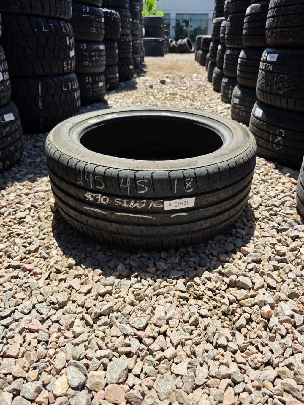 245/45R18 Single (1 Used Tire) Sailun Atrezzo SVA1
