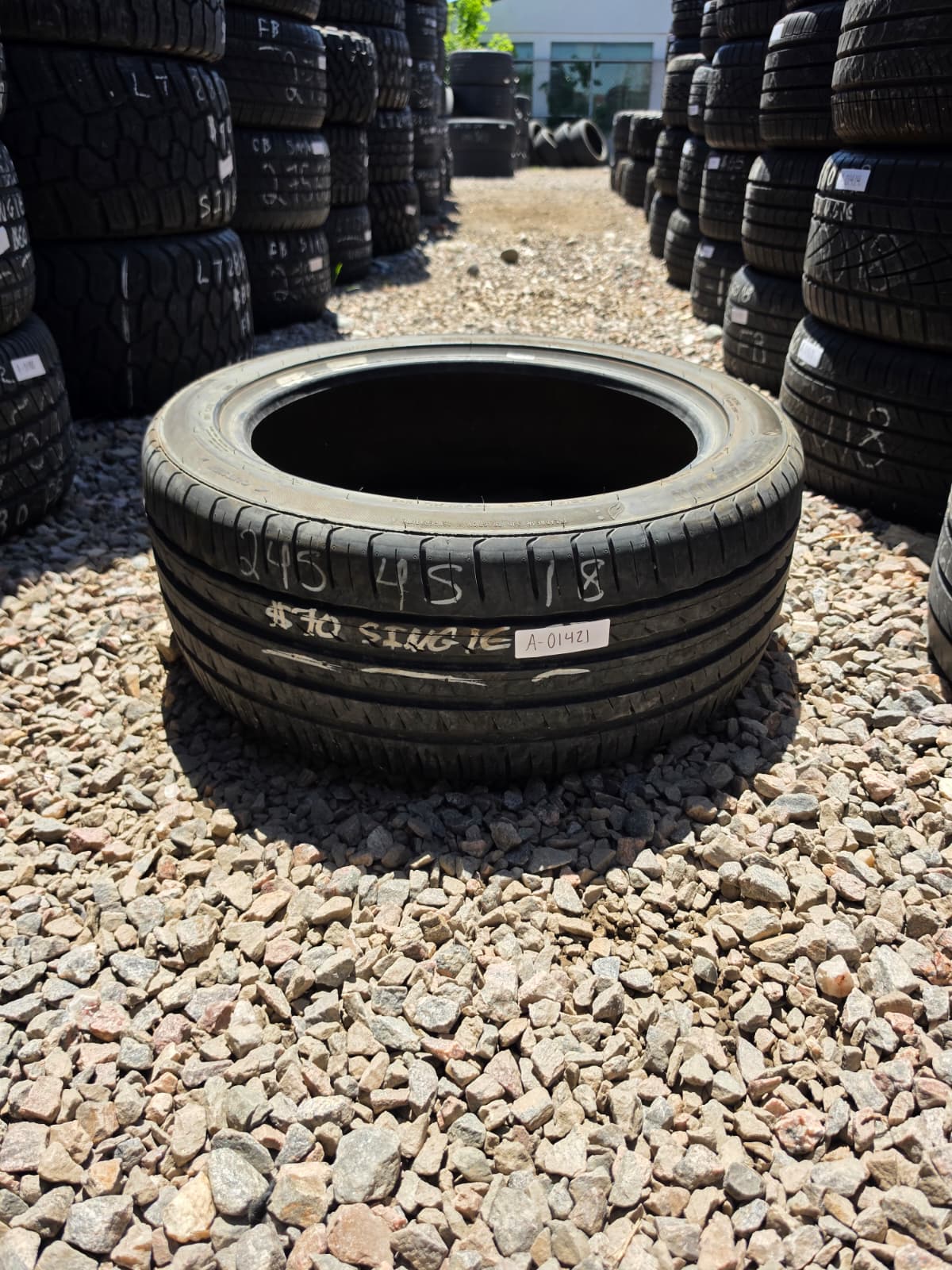 245/45R18 Single (1 Used Tire) Sailun Atrezzo SVA1
