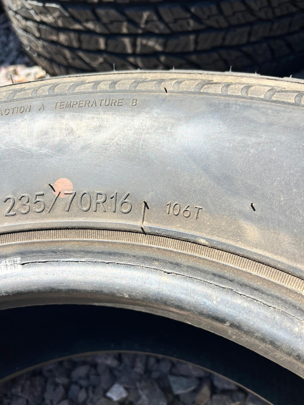 235/70R16 Single (1 Used Tire) Sailun Terramax
