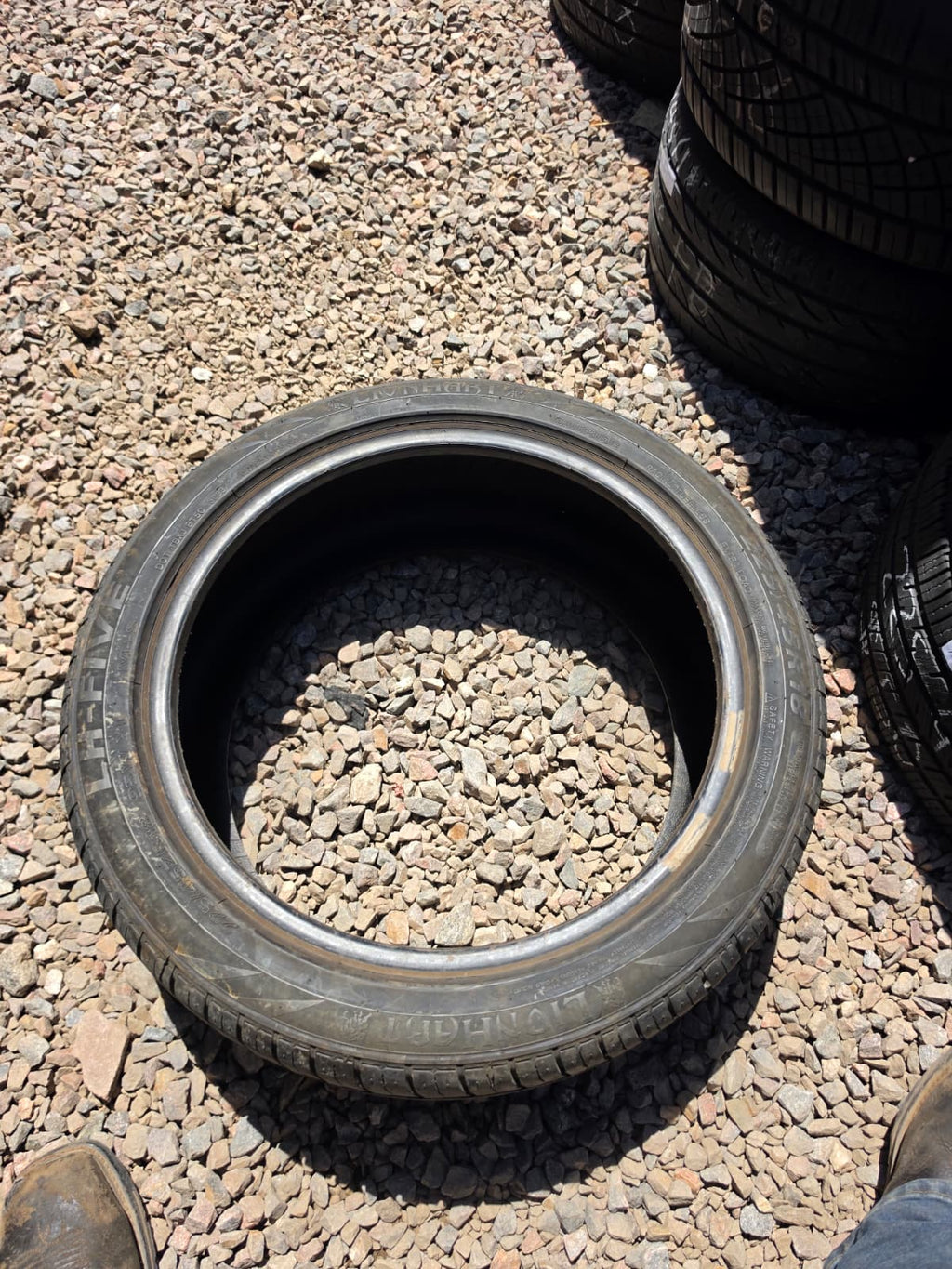 P225/45R18 Single (1 Used Tire) LionHart LH-FIVE