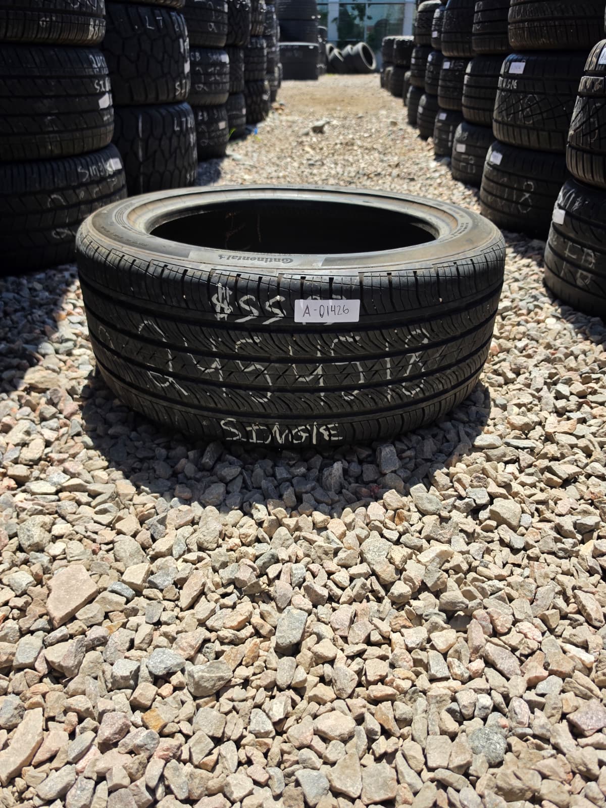 245/45R18 Single (1 Used Tire) Continental ProContact