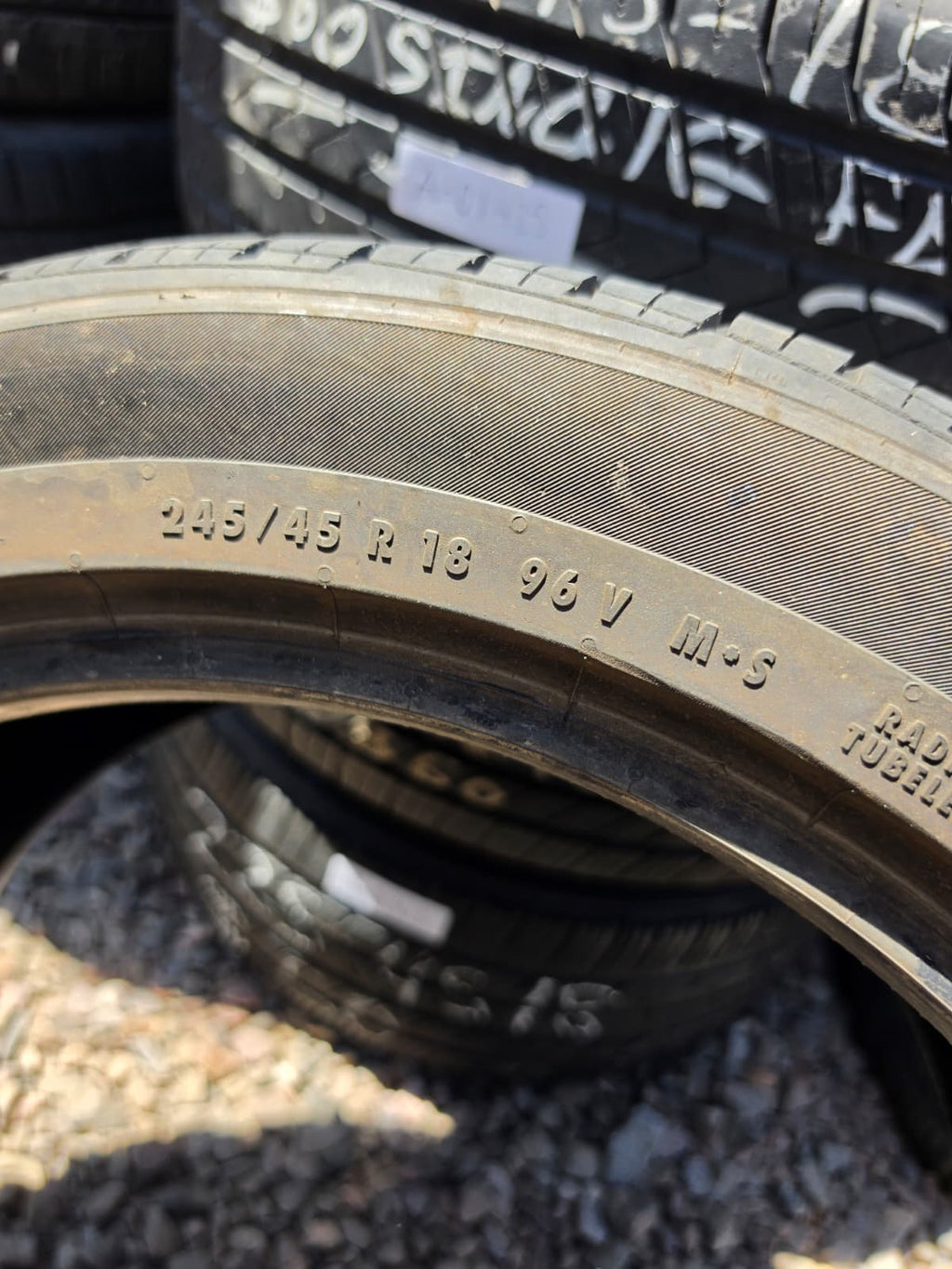 245/45R18 Single (1 Used Tire) Continental ProContact
