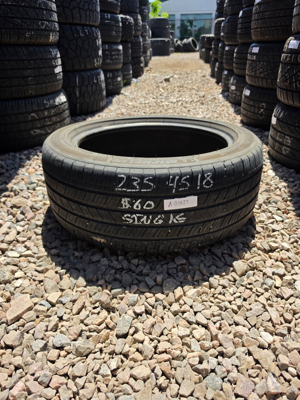 235/45R18 Single (1 Used Tire) Michelin Energy Saver
