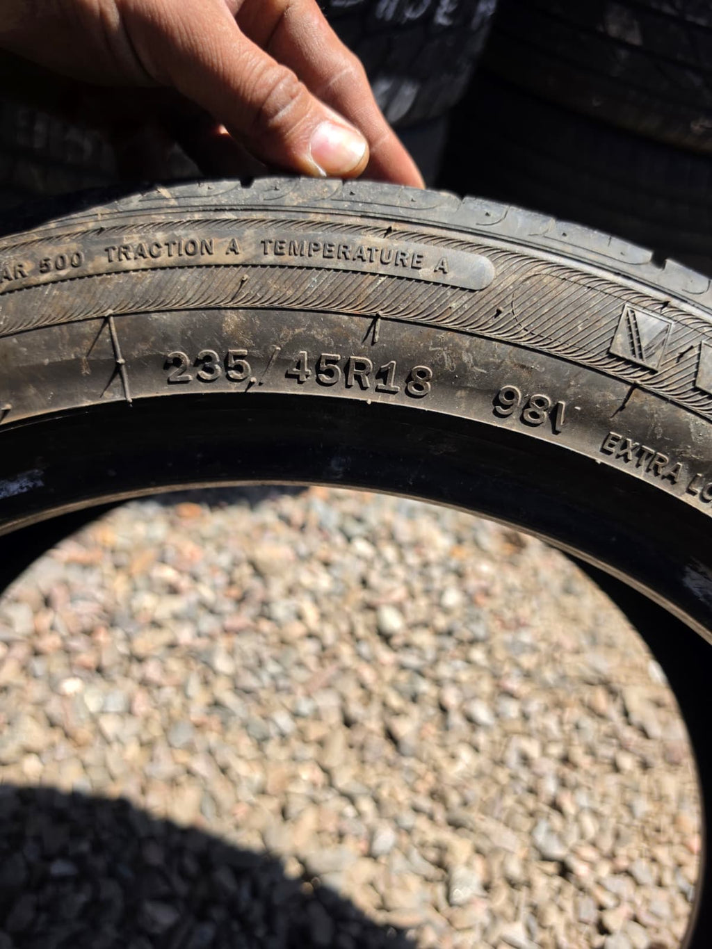 235/45R18 Single (1 Used Tire) Venezia Crusade SXT