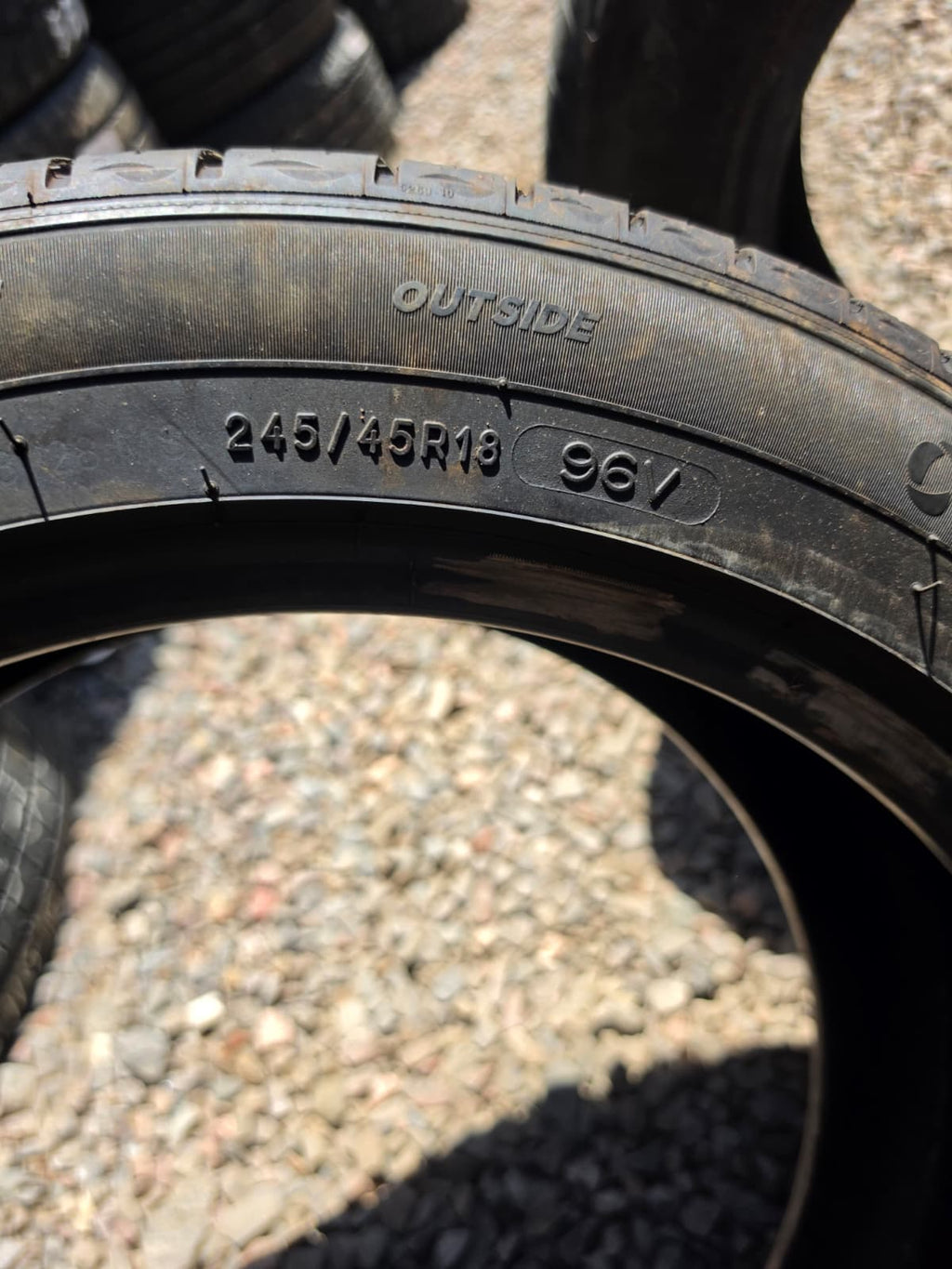 245/45R18 Single (1 Used Tire) Michelin Primacy Tour