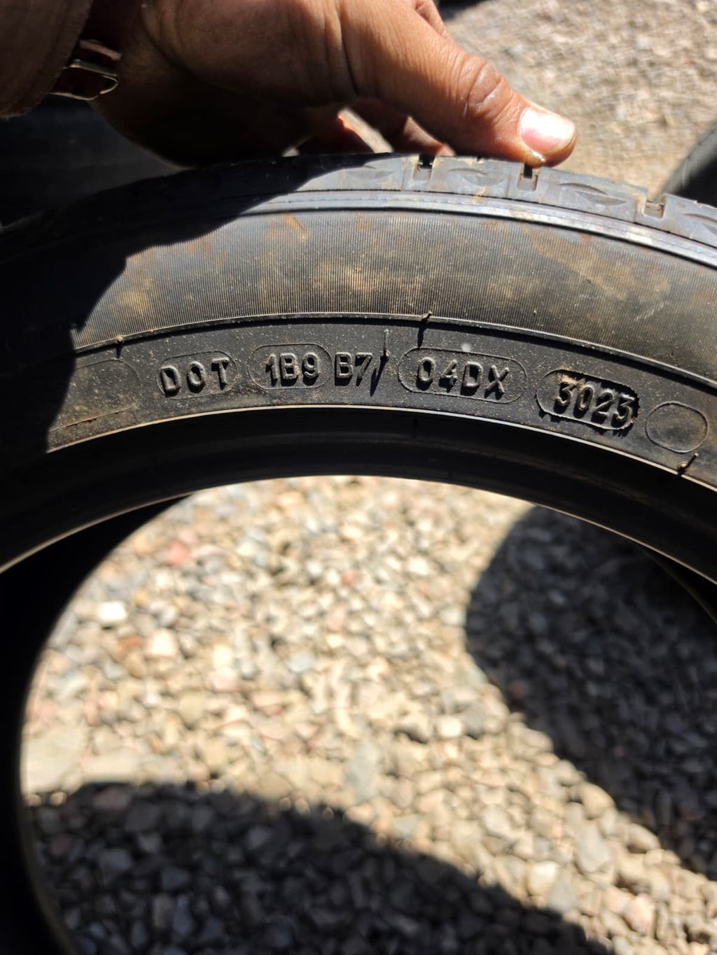 245/45R18 Single (1 Used Tire) Michelin Primacy Tour