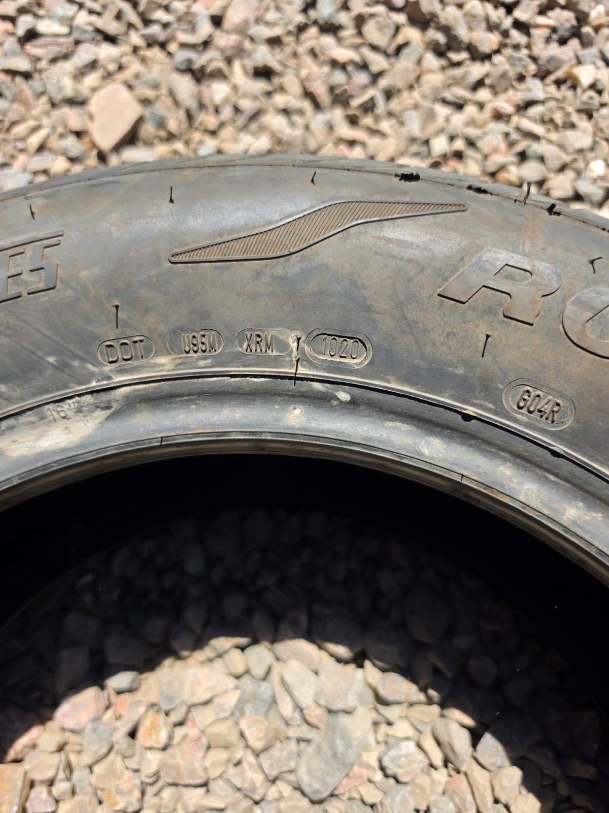 155/60R18 Single (1 Used Tire) Dean Tires Road Control