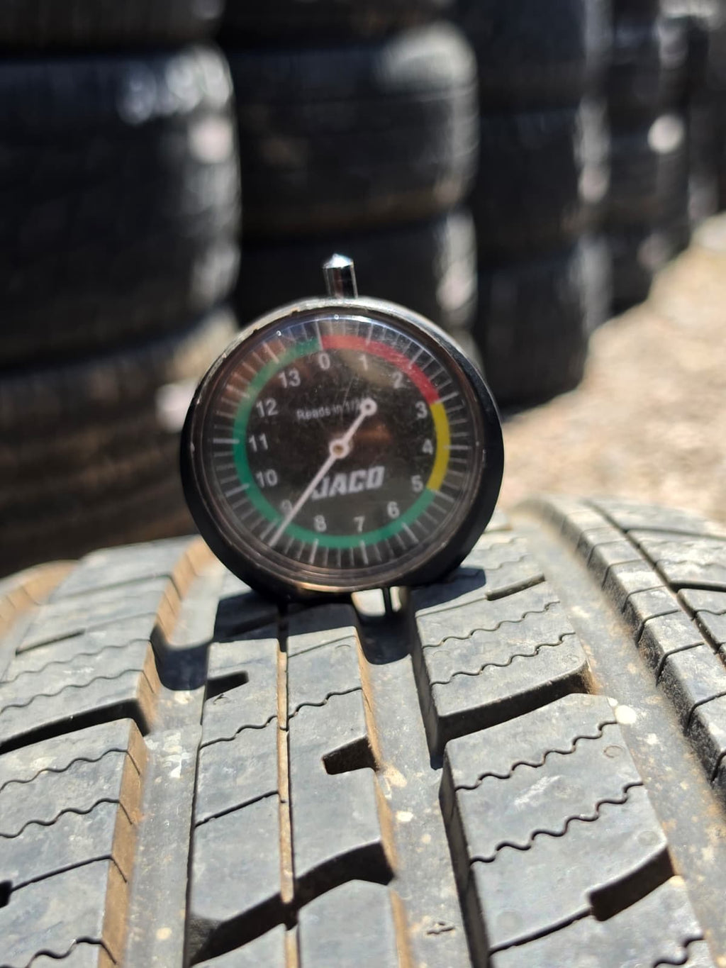 155/60R18 Single (1 Used Tire) Dean Tires Road Control