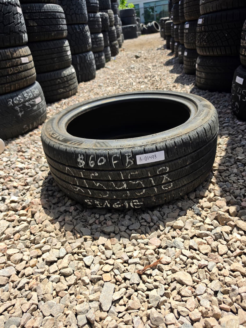 255/45R17 Single (1 Used Tire) Goodyear Eagle F1