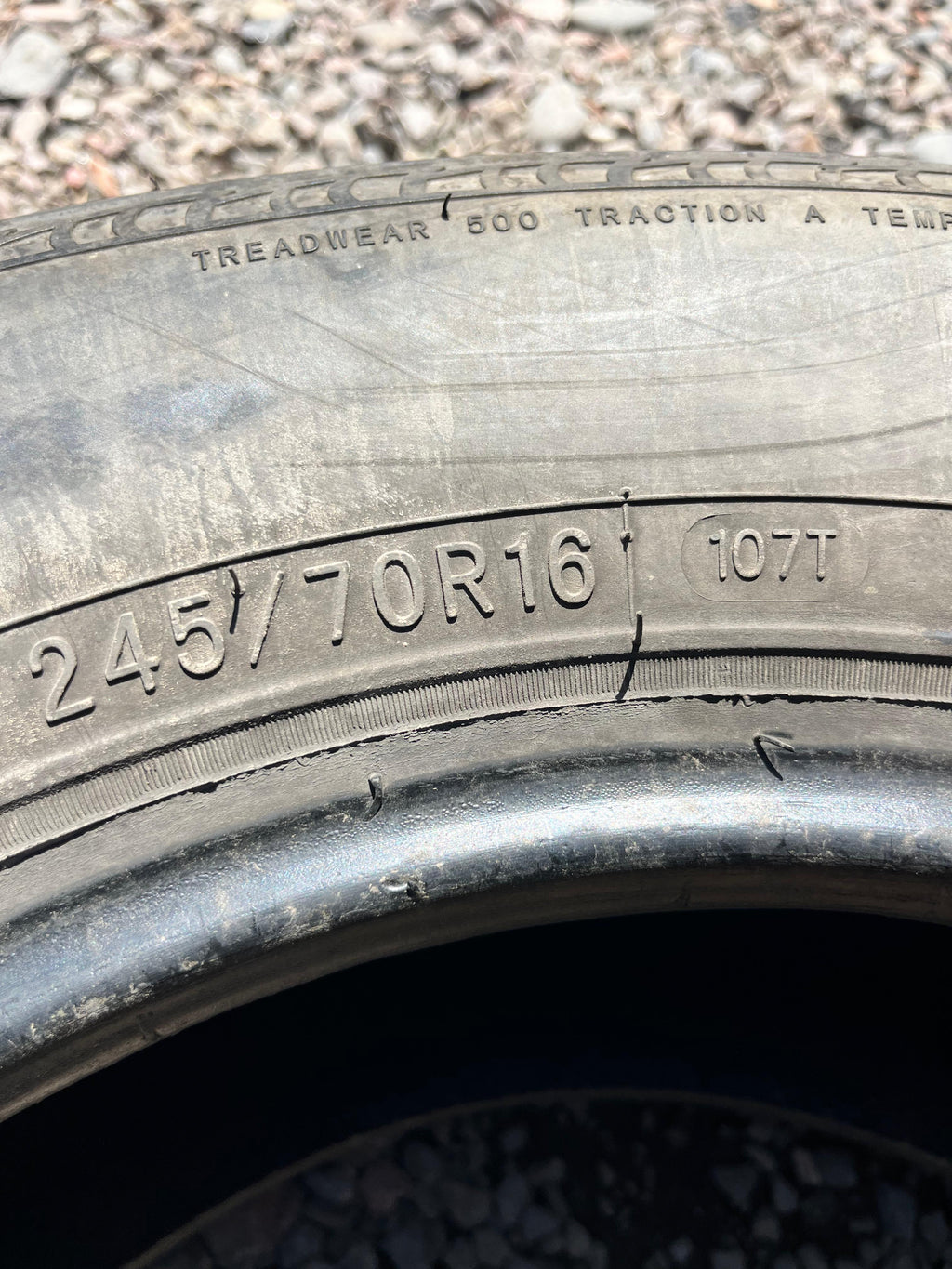 245/70R16 Single (1 Used Tire) Sailun Terramax