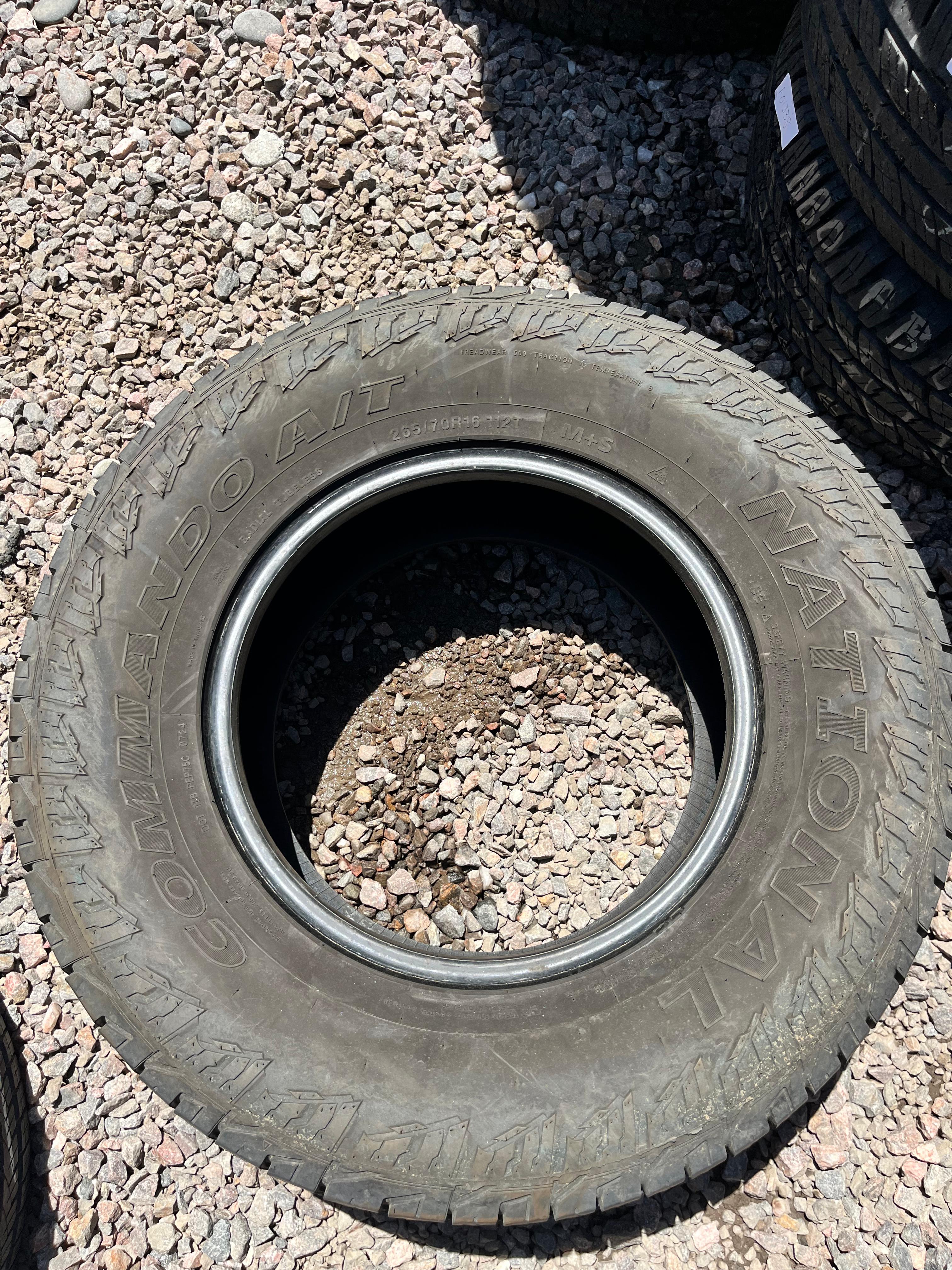 265/70R16 Single (1 Used Tire)SailunCommando