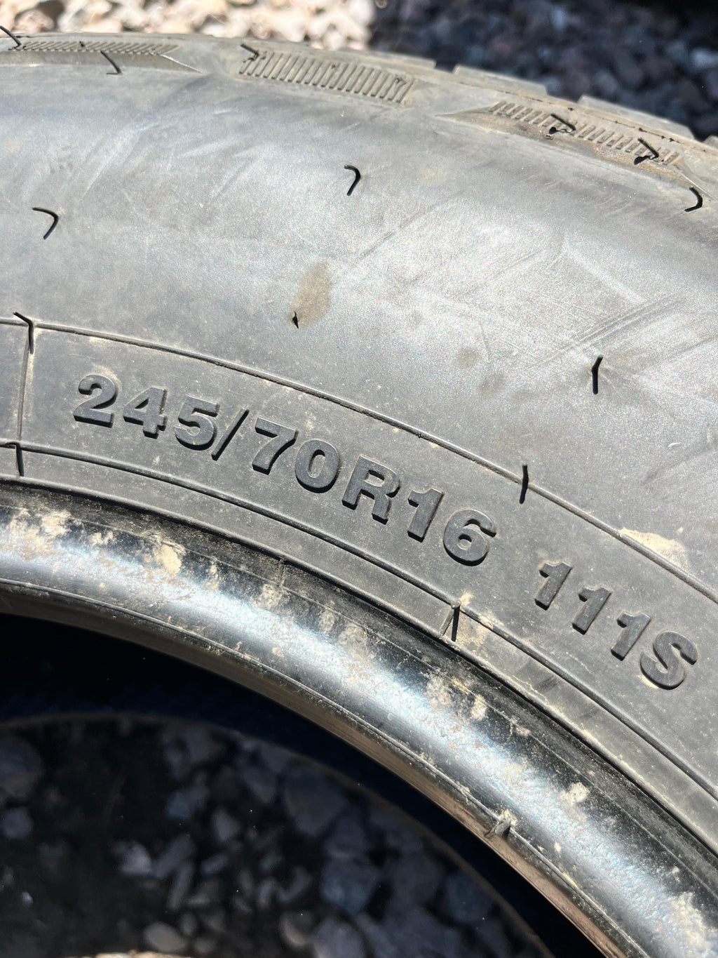 245/70R16 Single (1 Used Tire)WestLake Radial SL369