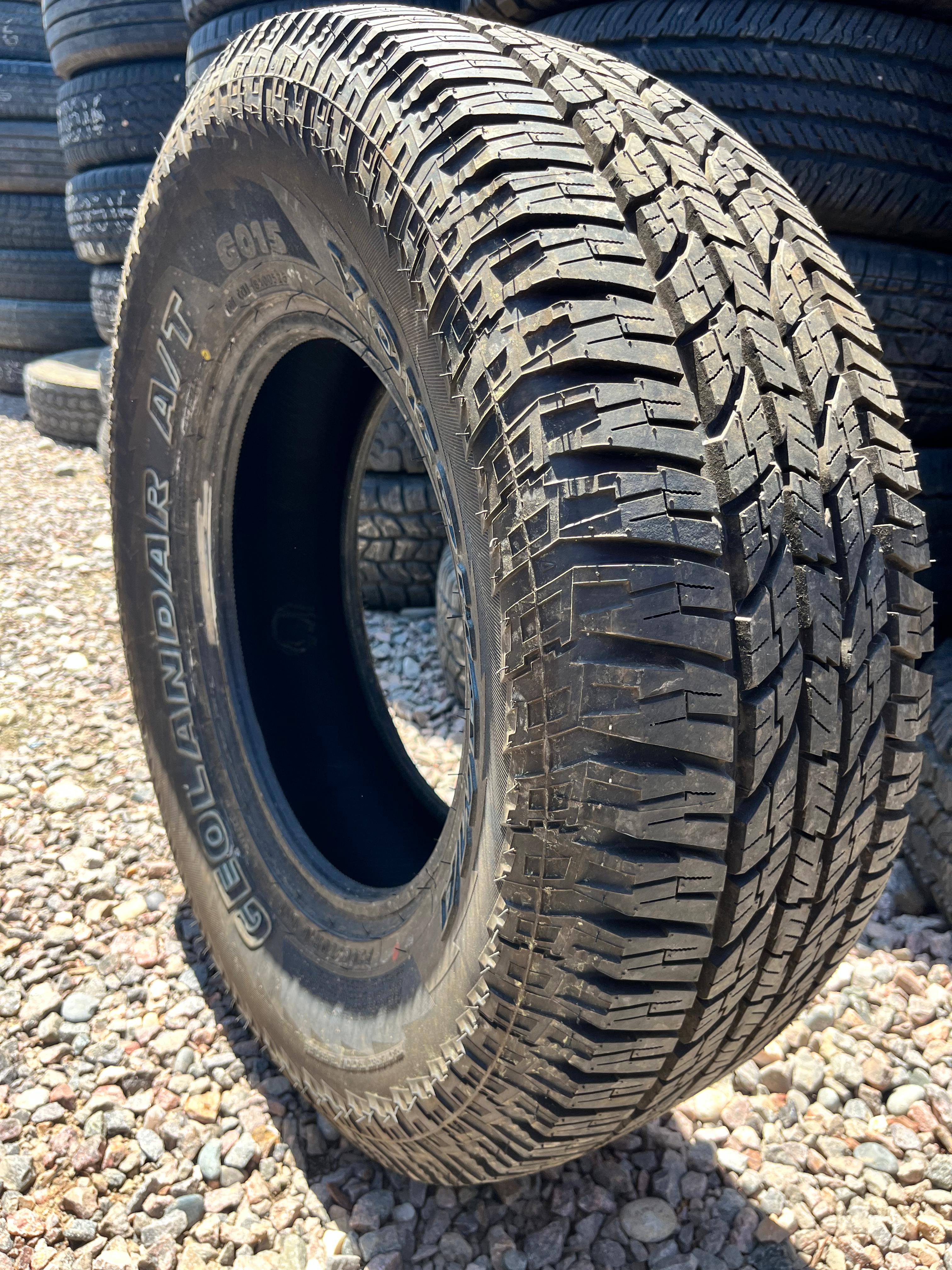 265/70R16 Single (1 Used Tire) Yokohama Geolandar
