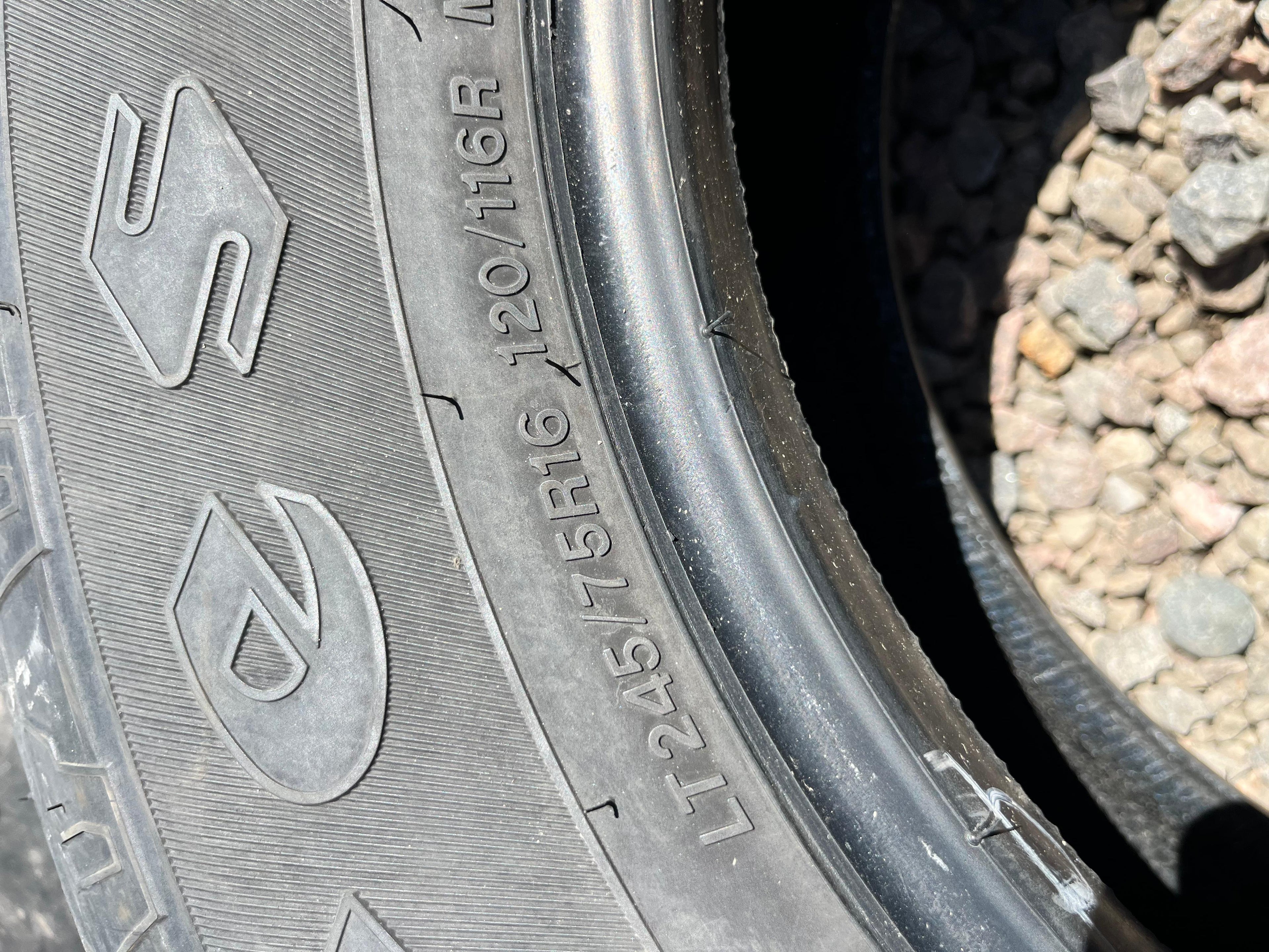 LT245/75R16 Single (1 Used Tire) Firestone Tranforce HT2