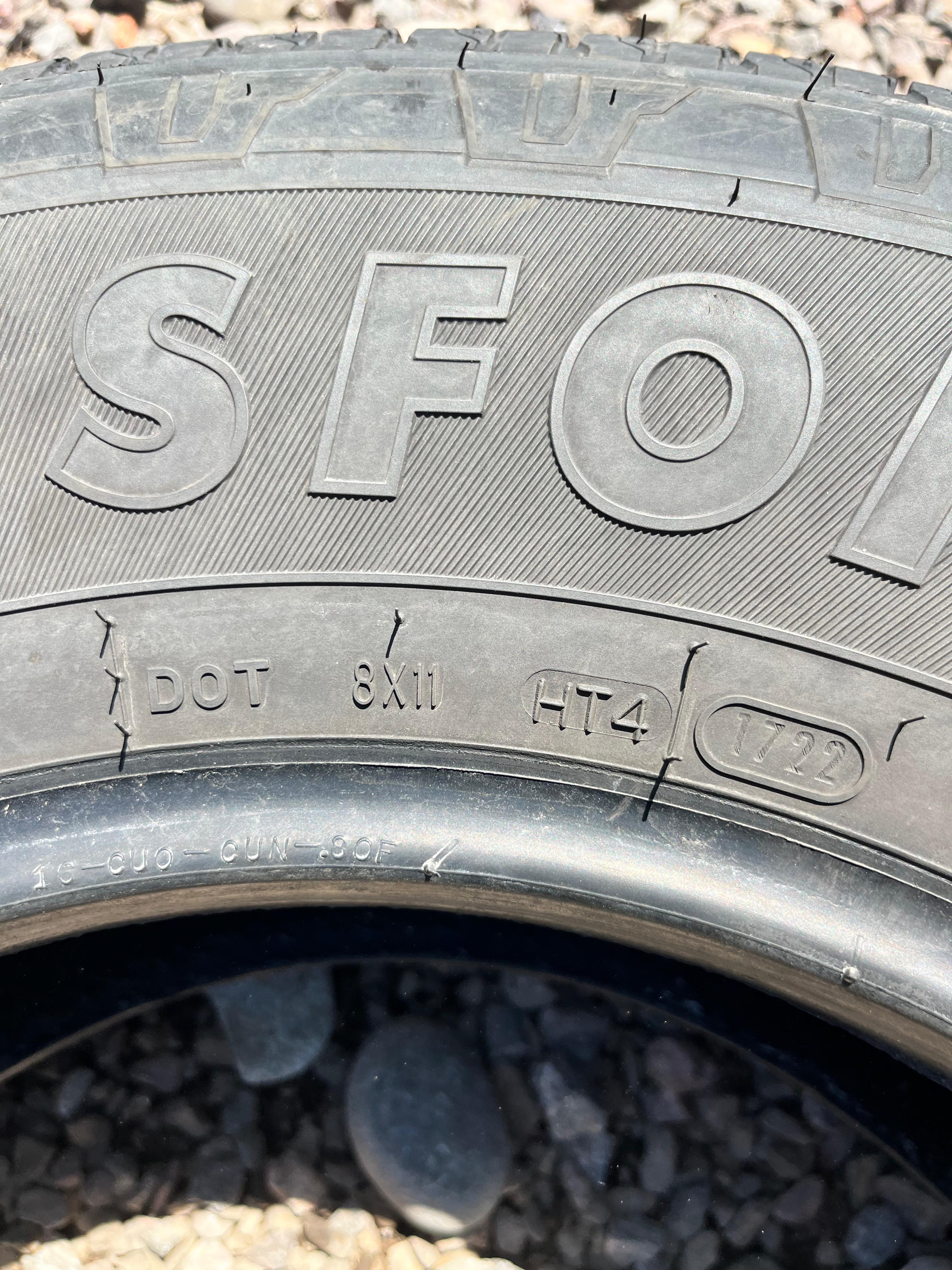 LT245/75R16 Single (1 Used Tire) Firestone Tranforce HT2