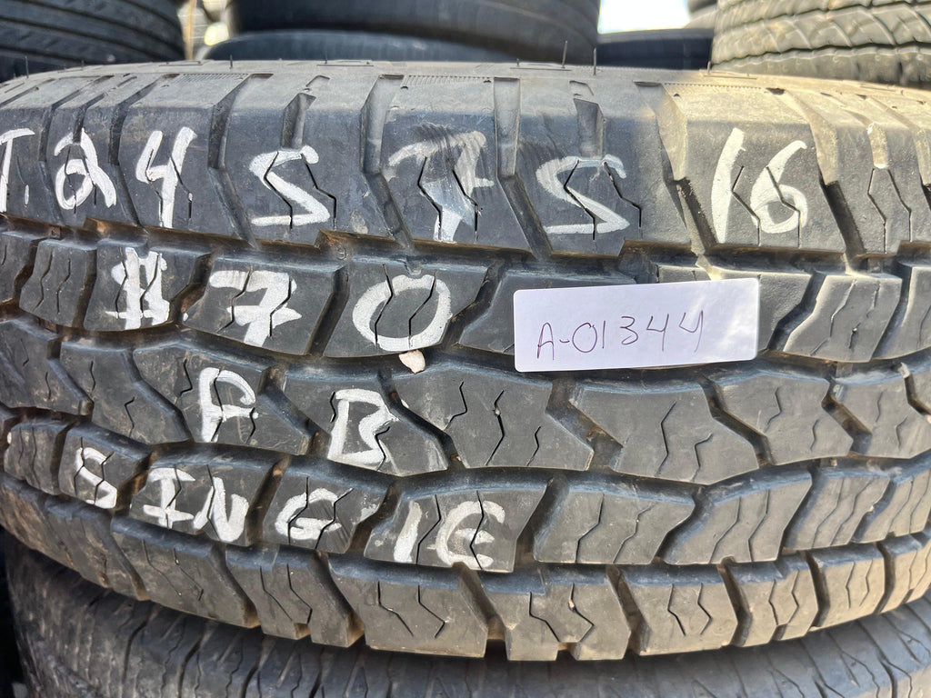 LT245/75R16 Single (1 Used Tire) Ironman All Country