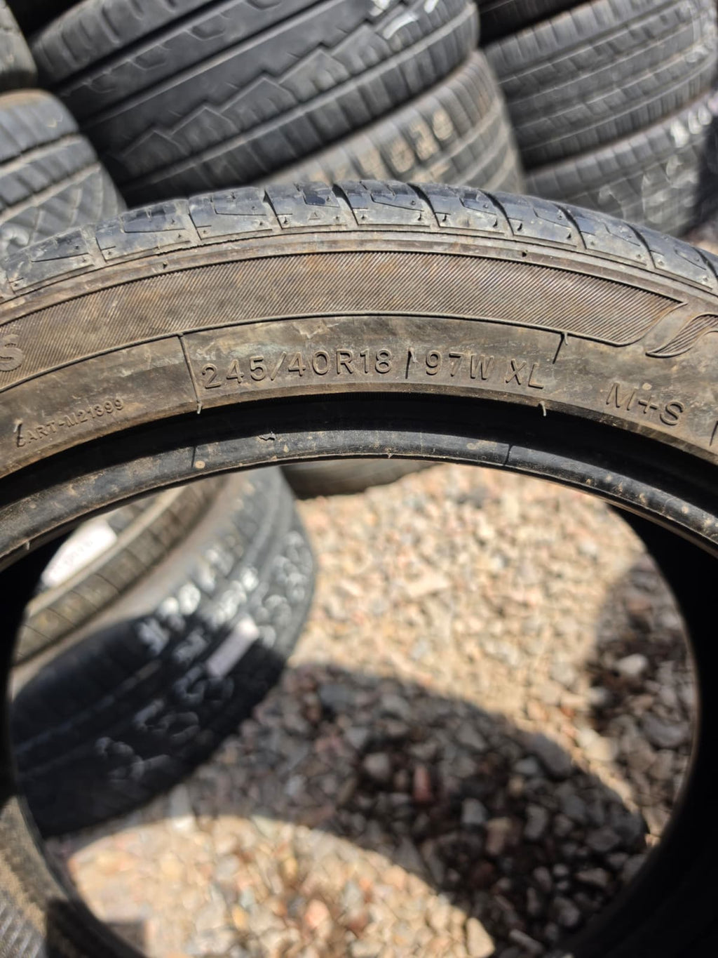 225/40R18 Single (1 Used Tire)  National Touring A/S