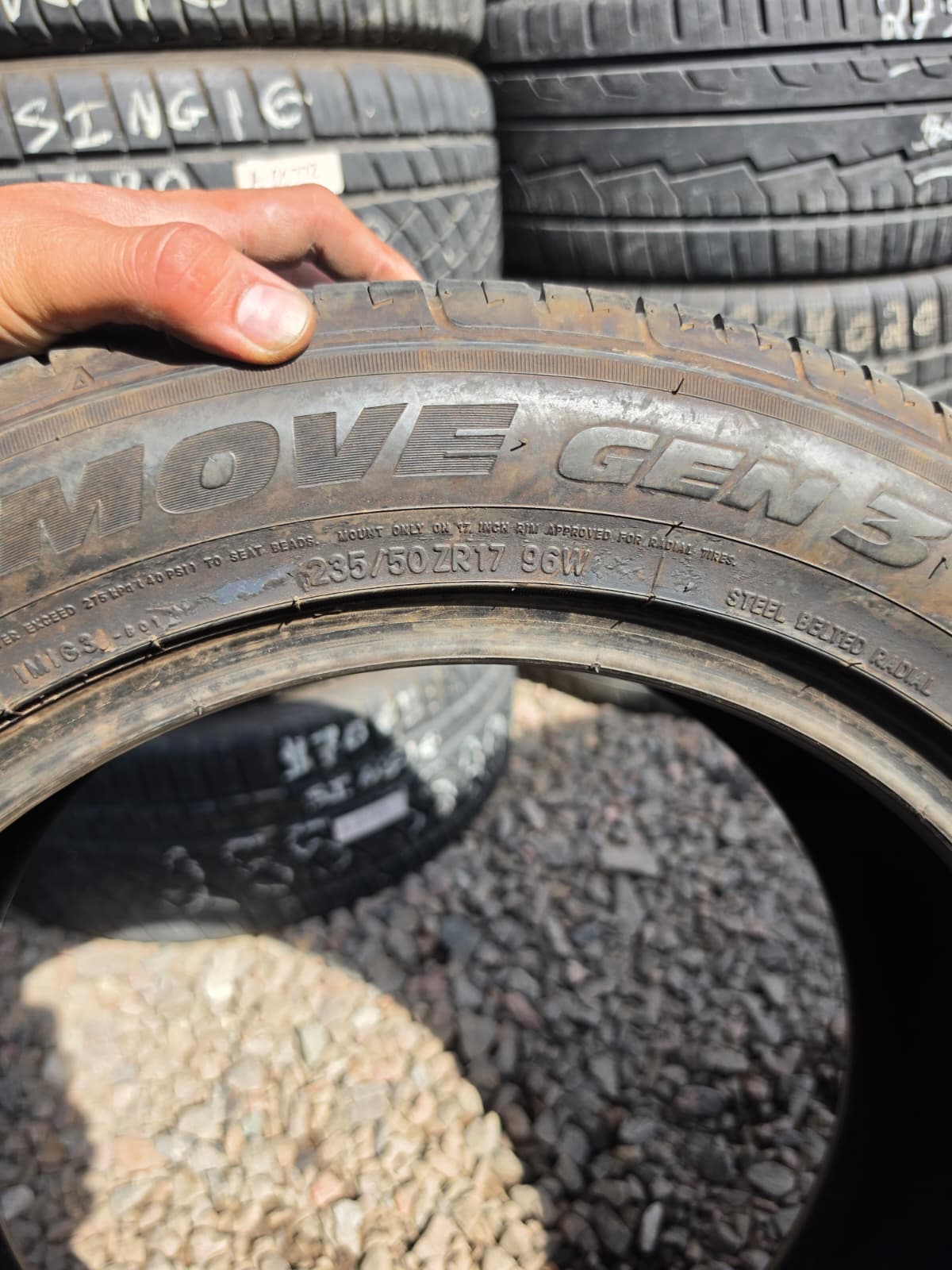 235/50ZR17 Single (1 Used Tire) IronMan iMove Gen3