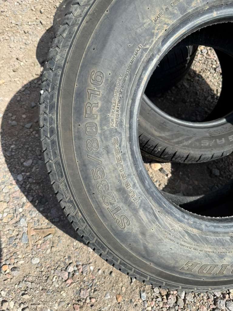 ST235/80R16 Single (1 Used Tire) Goodride ST200