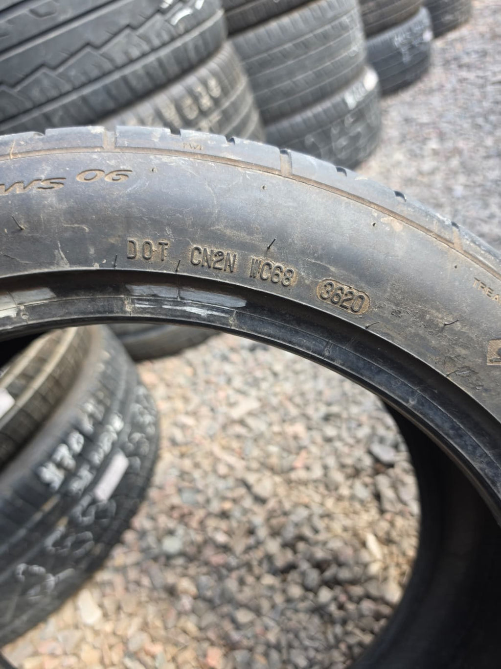 255/40ZR18 Single (1 Used Tire) Continental Extreme Contact