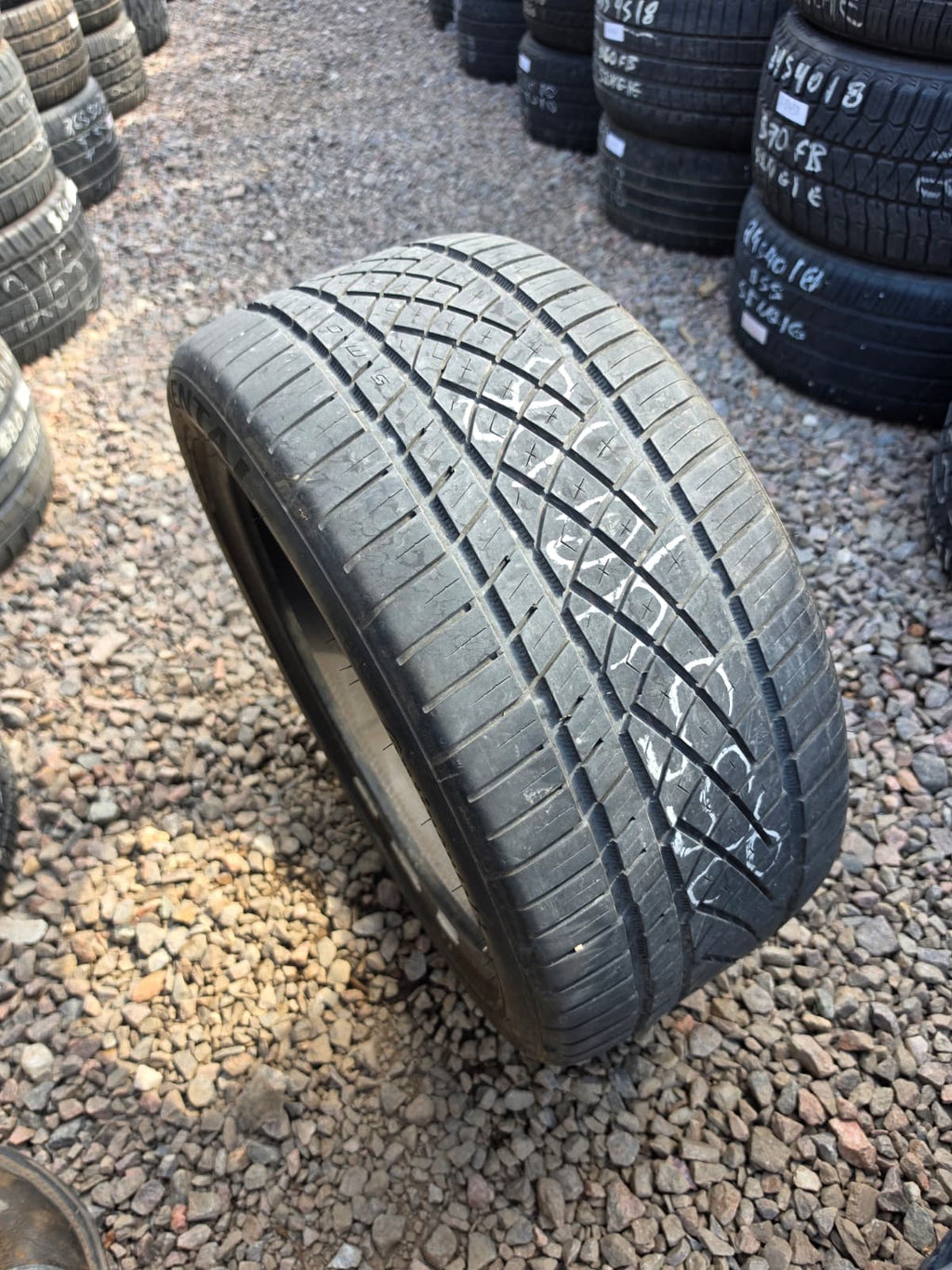 255/40ZR18 Single (1 Used Tire) Continental Extreme Contact