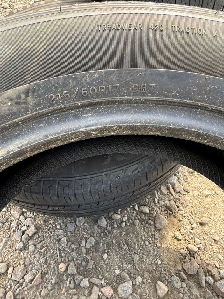 215/60R17 Single (1 Used Tire) Blackhawk Street H HH11