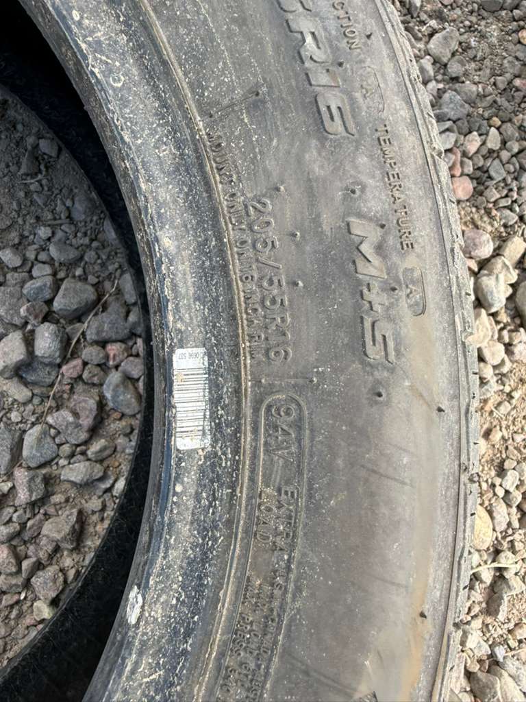 205/55R16 Single (1 Used Tire) Mastercaft Stratus