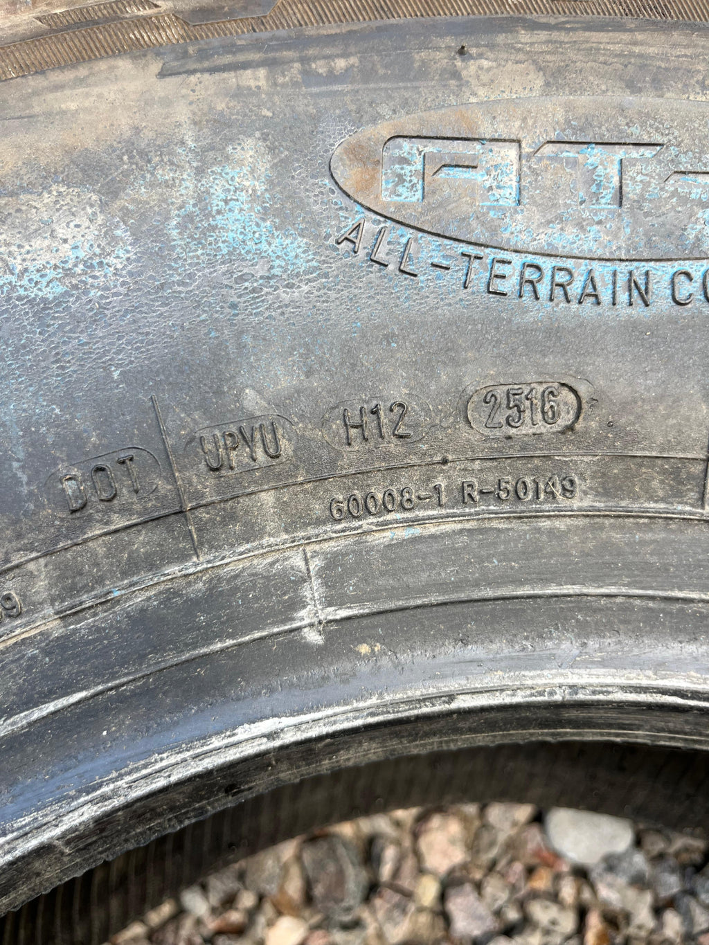 LT285/75R16 Single (1 Used Tire) Hercules Terra Trac
