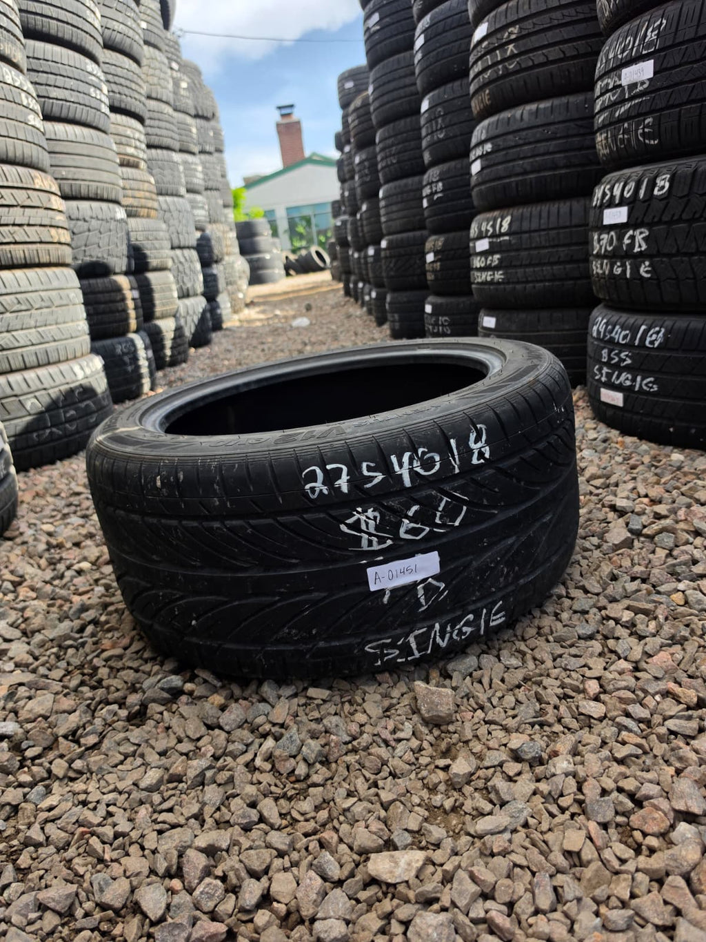 245/40ZR18 Single (1 Used Tire) Hankook Ventus V12 EVO