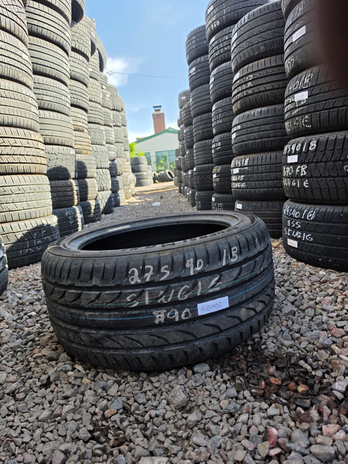 275/40ZR18 Single (1 Used Tire) General G-Max