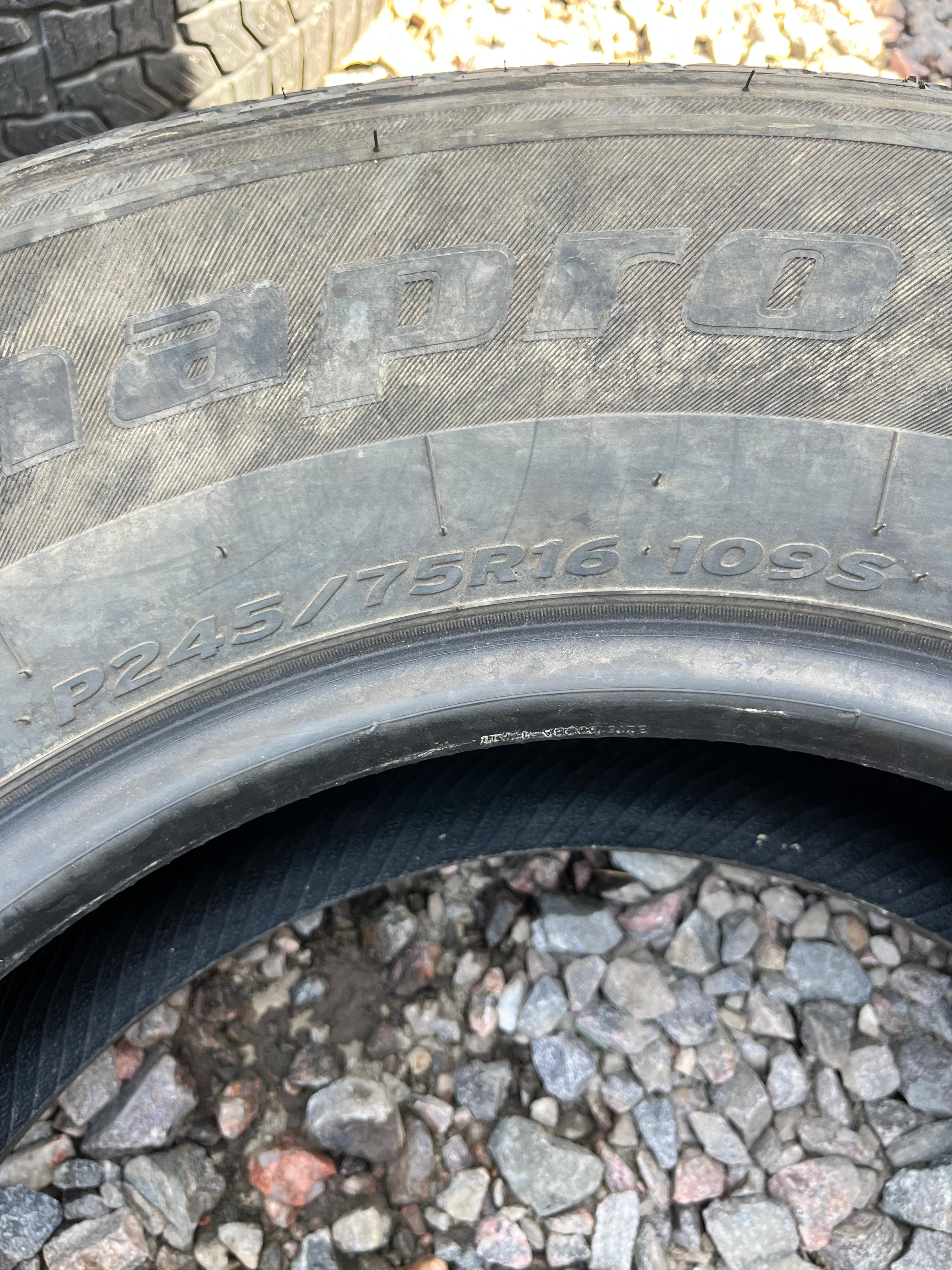 245/75R16 Single (1 Used Tire) Hankook Dynapro HT