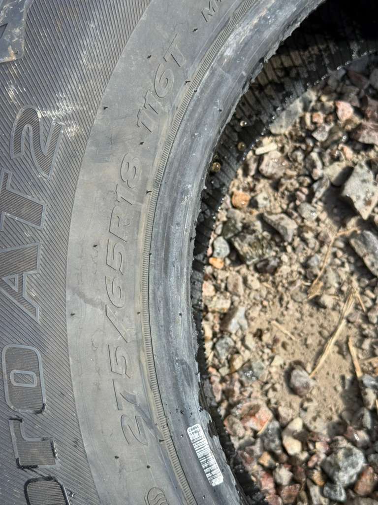 275/65R18 Single (1 Used Tire) Hankook DynaproAT2