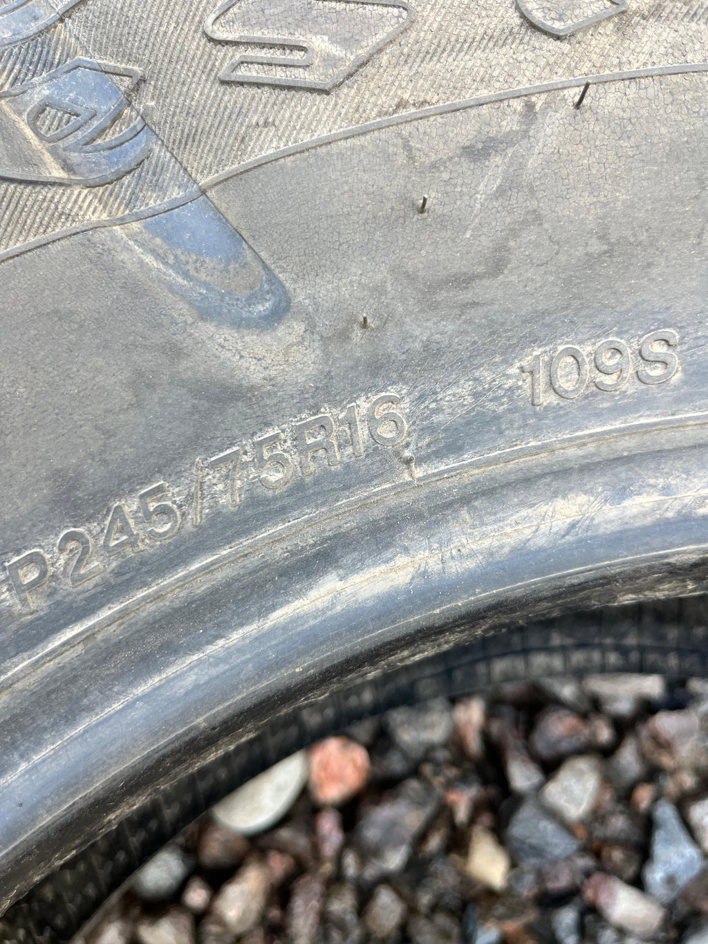 245/75R16 Single (1 Used Tire) Firestone Destination LE2
